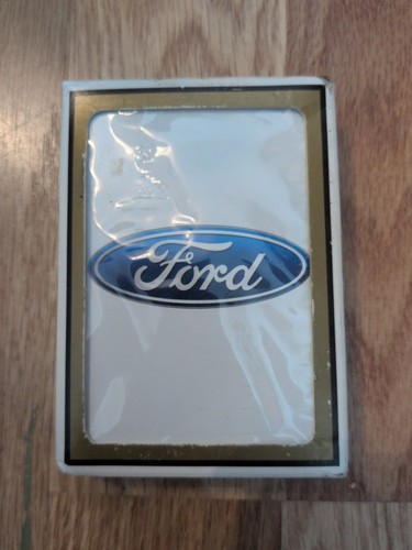 Ford vintage playing cards - ford,