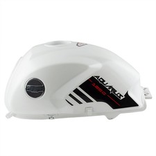 Fuel Tank White with Decal for