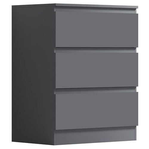 Drawer bedside dark matt - 3,