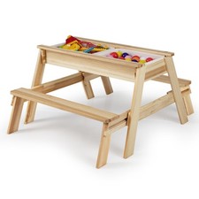 4 in 1 Kids Picnic Table &