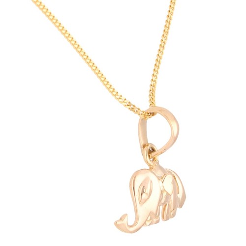 14carat yellow gold elephant - yellow,