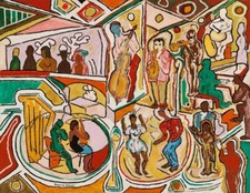Jazz Club Beauford Delaney
