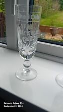Shell oil tvs rallycross 1986 champagne crystal flutes