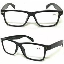 2 Packs Reading Glasses Black