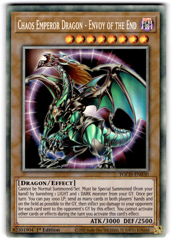 Yugioh chaos emperor dragon - yugioh,