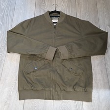 FAT FACE Men's Khaki Bomber