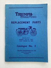 Triumph Tiger Cub Replacement Parts Catalogue No5 200cc T20 & T20c engine 26276