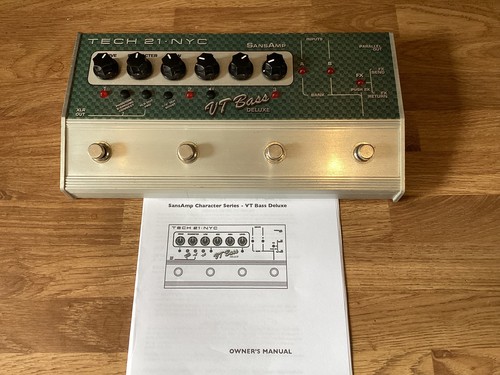 Tech bass deluxe sansamp - bass,