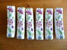 6 X MINTON HADDON HALL CHOPSTICK / KNIFE RESTS