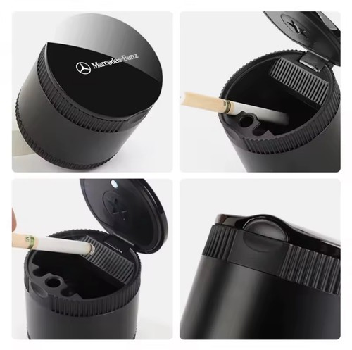 Car ashtray with lid and - ashtray,
