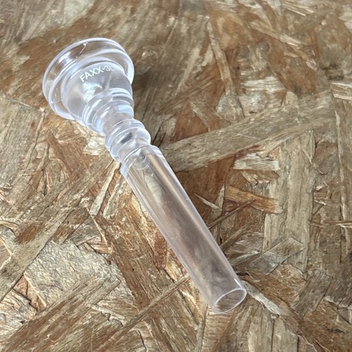 Faxx clear plastic - clear, trumpet