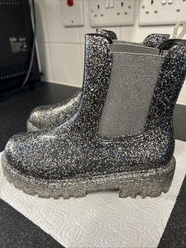 Sparkly ankle welly - ankle,