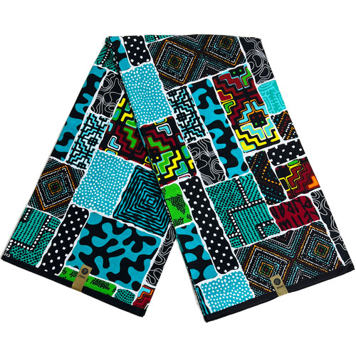 African fabric print yards - 6,