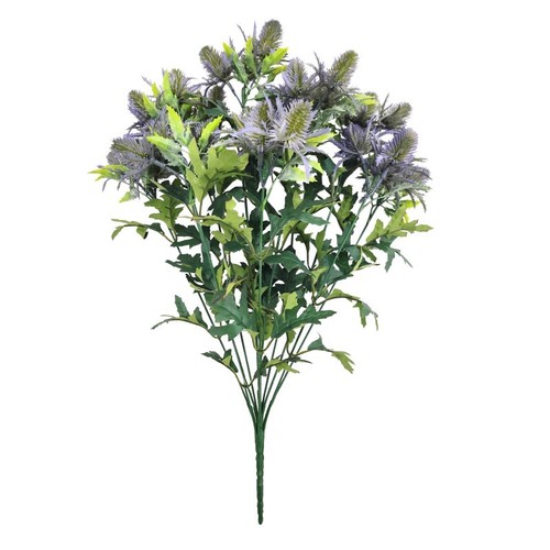 Artificial thistle bush 36 - bush,