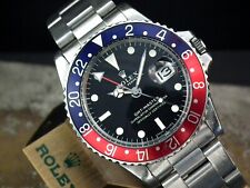 Collector Condition 1967 Rolex Oyster GMT 1675 ‘Pepsi Long E Dial’ Gents Vintage
