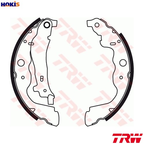 Brake shoe set gs8780 for - brake,