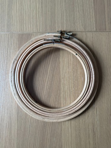 Wooden embroidery hoops - wooden,