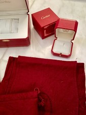 Cartier Jewellery box, dust bags packaging