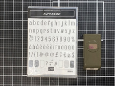 Retired Stampin Up - Alphabest
