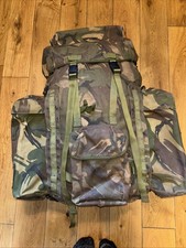 BRITISH ARMY PLCE DPM IRR BERGAN BERGEN 100 RUCKSACK Short back MTP Side Pouches