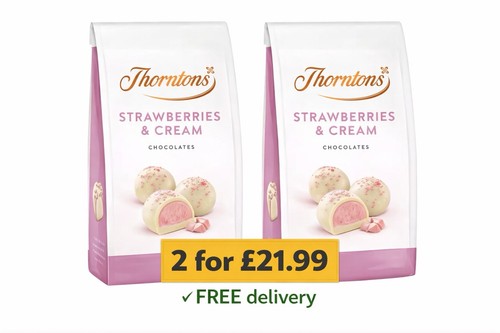 Thorntons strawberries - thorntons,