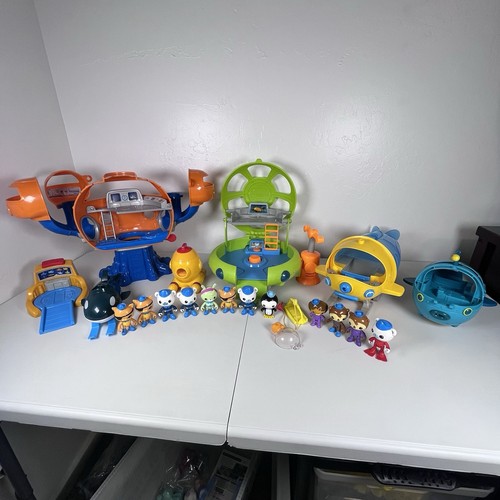 Lot octonauts playset - lot, of