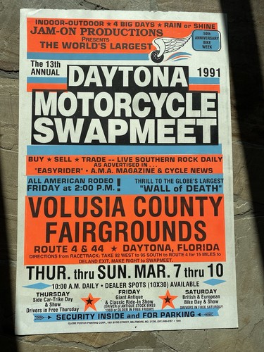 Vintage daytona swap meet - swap,