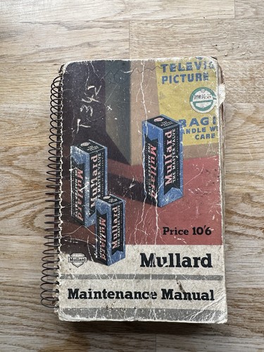 Mullard maintenance manual - mullard,