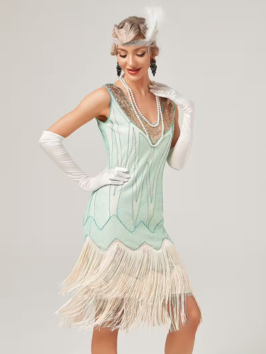 Medium 1920s retro sequin - 1920s,