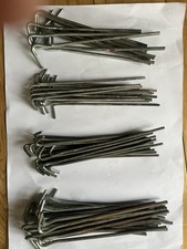 Tent hooks / pins/pegs,  used