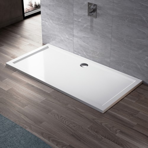 Rectangle shower tray - tray, for