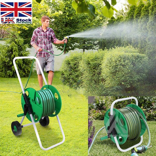 Garden hose reel trolley - hose,