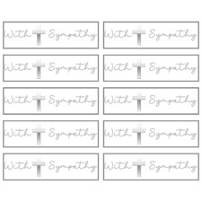 Christian Sympathy Cross Card