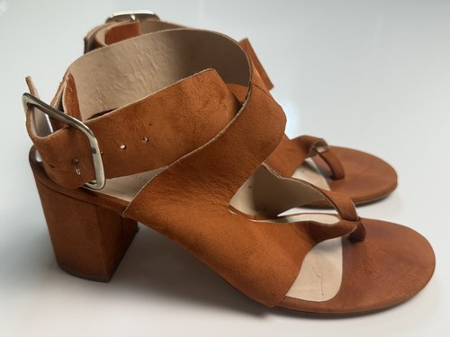 Zara basic suede block - block, heel