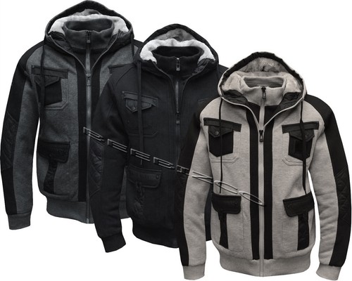 New mens zip - new, fur