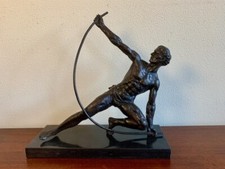 Bronze Sculpture Semi Nude Man