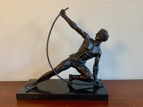 Bronze sculpture semi - sculpture,