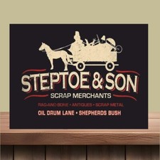 Steptoe son metal - &, wall