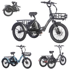 FAFREES F20 MATE 20 inch Electric Cargo Trike Folding Tricycle 3 Wheel Bike 48V