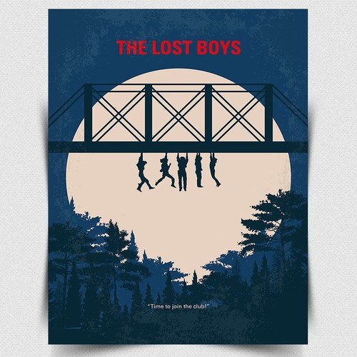 The lost boys metal sign - boys, wall