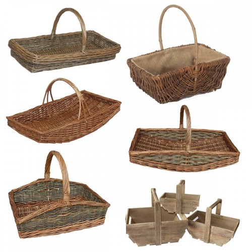 Garden trugs wicker - trugs,