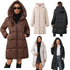Women Winter Mid Long Parka