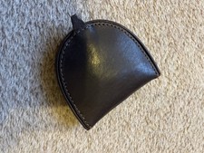 Mens Quality Gents Leather Coin Tray/Purse never used 