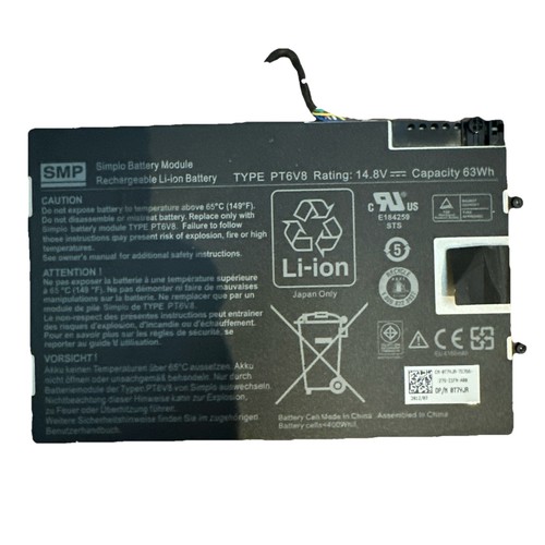 Genuine 63wh battery for dell - 63wh,