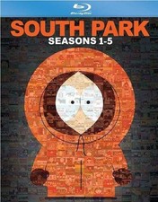 South Park: Seasons 1-5 [New Blu-ray] Boxed Set, Full Frame, Subtitled, Dolby,