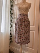 Vintage Half Apron 1960s 70s
