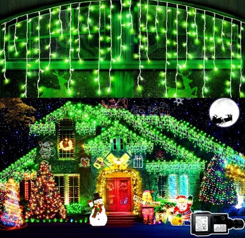 Knonew christmas lights icicle - knonew,
