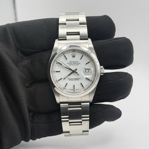 Rolex datejust mens stainless - rolex,