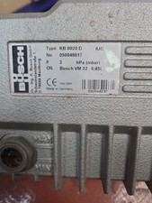 Busch Vac Pump KB 0020 D