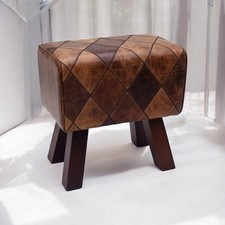 Vintage Brown Tan Leather